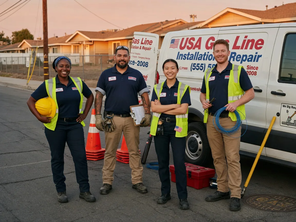 Gas Line Installation company in Pekin, IN